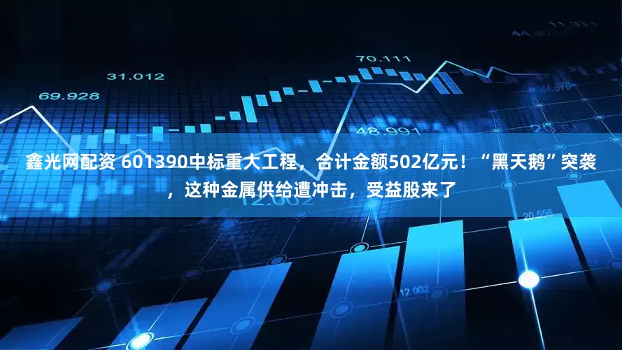 鑫光网配资 601390中标重大工程，合计金额502亿元！“黑天鹅”突袭，这种金属供给遭冲击，受益股来了